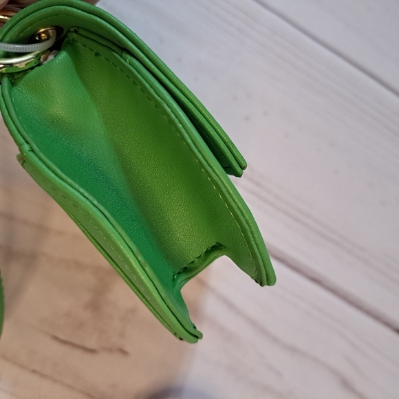 3 FOR 12 SALE Steve Madden BJEMMA Card Case Wallet - Green Flare - Picture 13 of 13